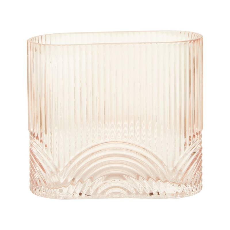 Bardi Small Pink Glass Vase