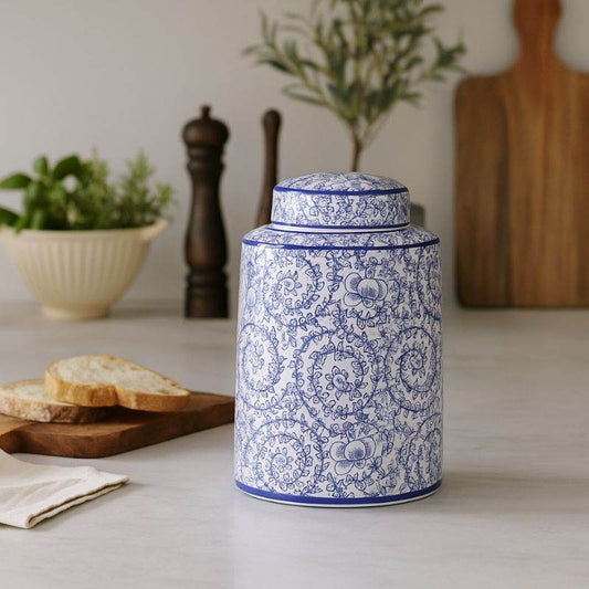 Calix Ceramic Jar - Premier Home