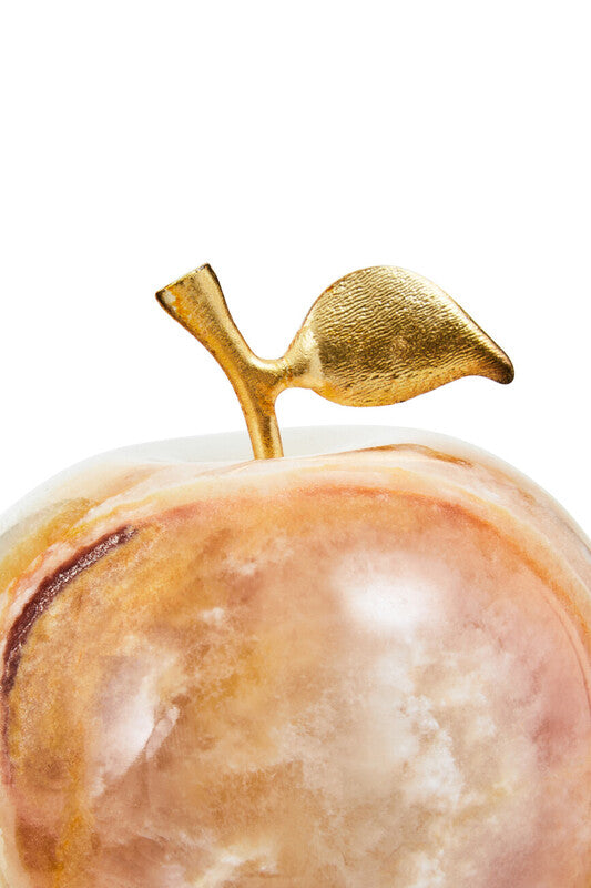 Oleena Onyx Decorative Gold Apple