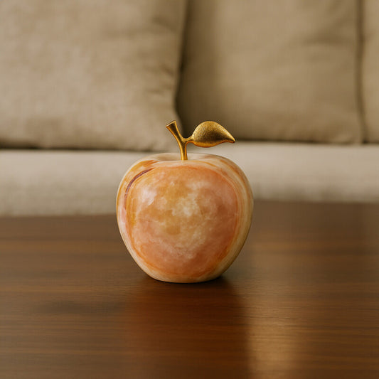 Oleena Onyx Decorative Gold Apple