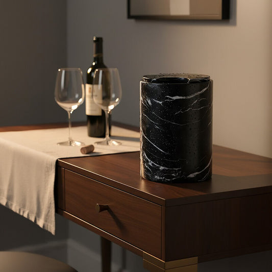 Salmo Black Marble Ice Bucket