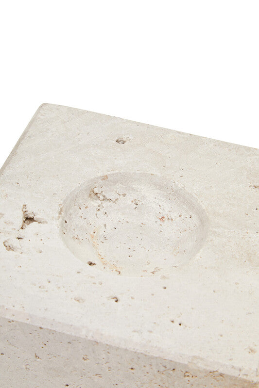 Tibor Travertine Sculpture