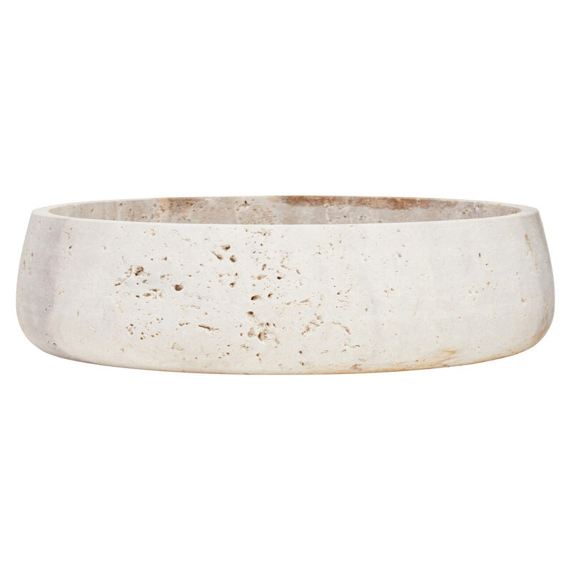 Tibor Travertine Bowl