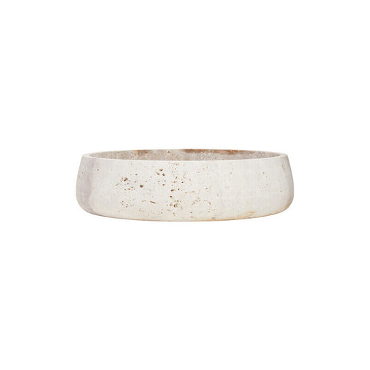 Tibor Travertine Bowl