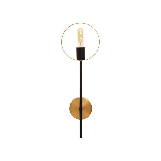 Trieste One Bulb Ring Wall Light - Premier Home