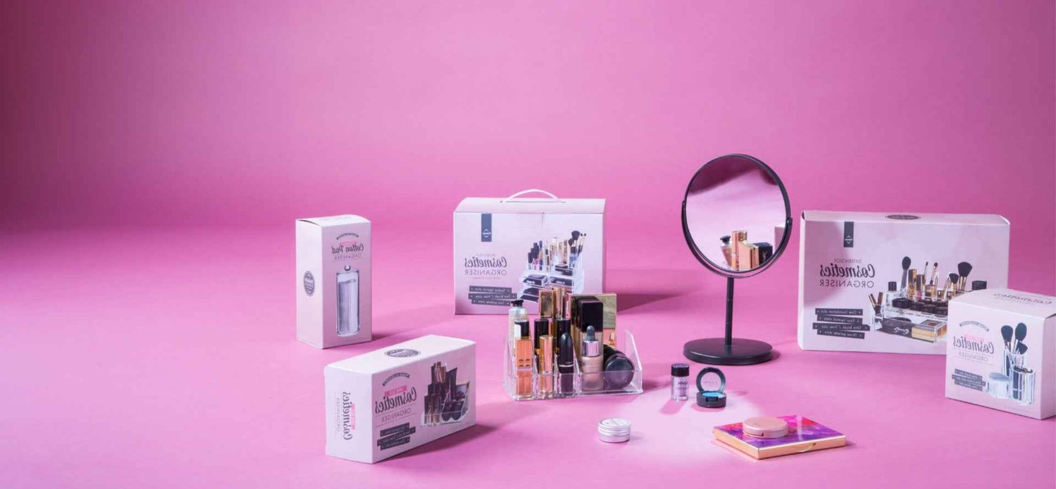 Cosmetic organizers