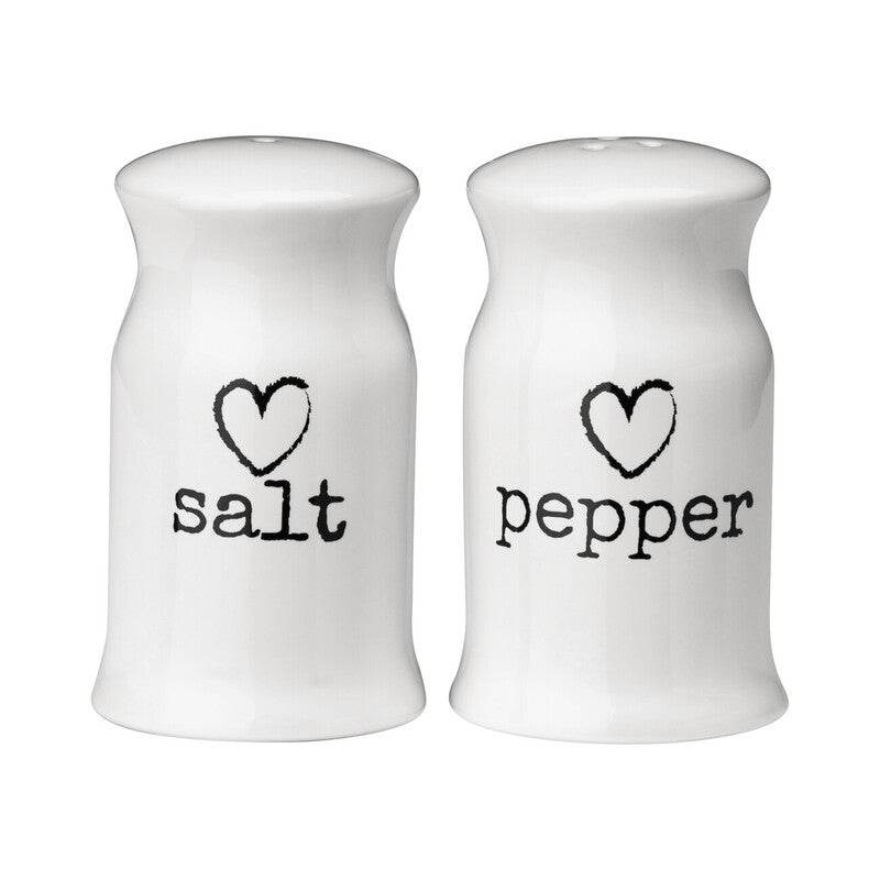 Charm White Salt and Pepper Set - Premier Home