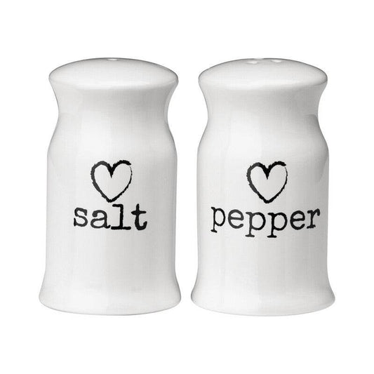 Charm White Salt and Pepper Set - Premier Home