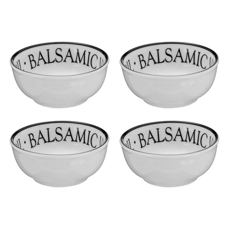 Set Of Two Noir Dipping Bowls