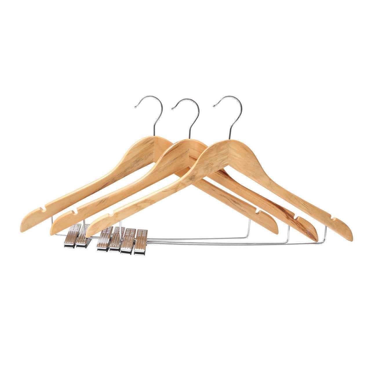 3pc Wood Clothes Hanger - Premier Home