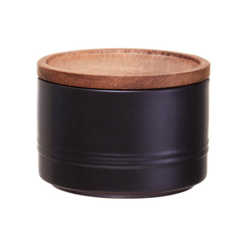 Decorative Black Storage Jar - Premier Home