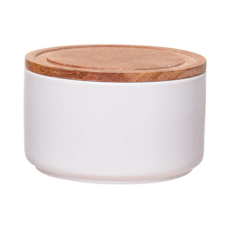 Decorative Stackable White Storage Jar - Premier Home