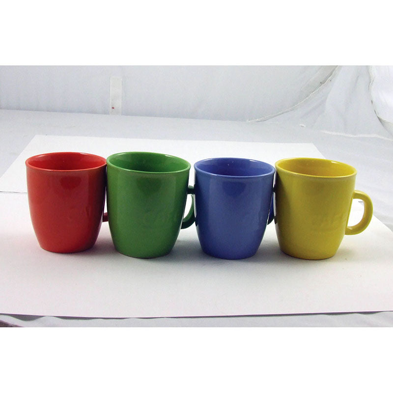 SET OF 12 9OZ STONEWARE CAFE Mug