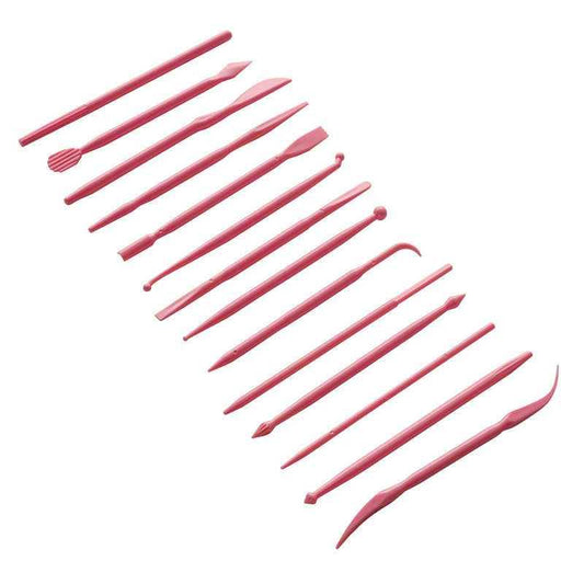 14pc Cake Decorating Modelling Tool Set - Premier Home
