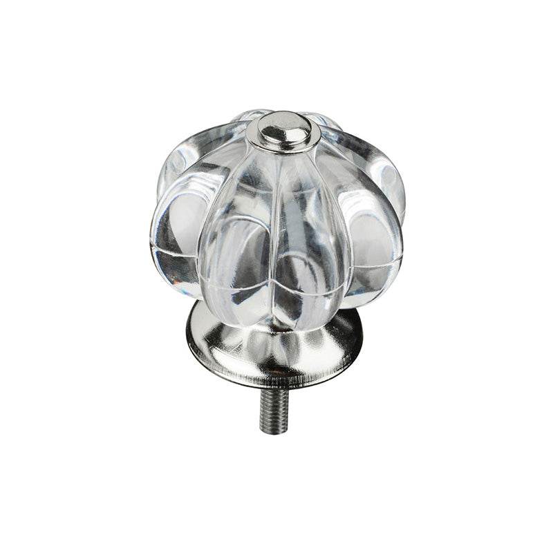 Victorian Style Clear Acrylic Drawer Knobs - Premier Home