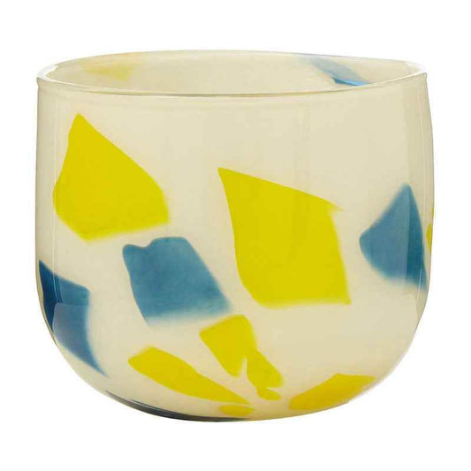Multicolour Glass Flower Pot