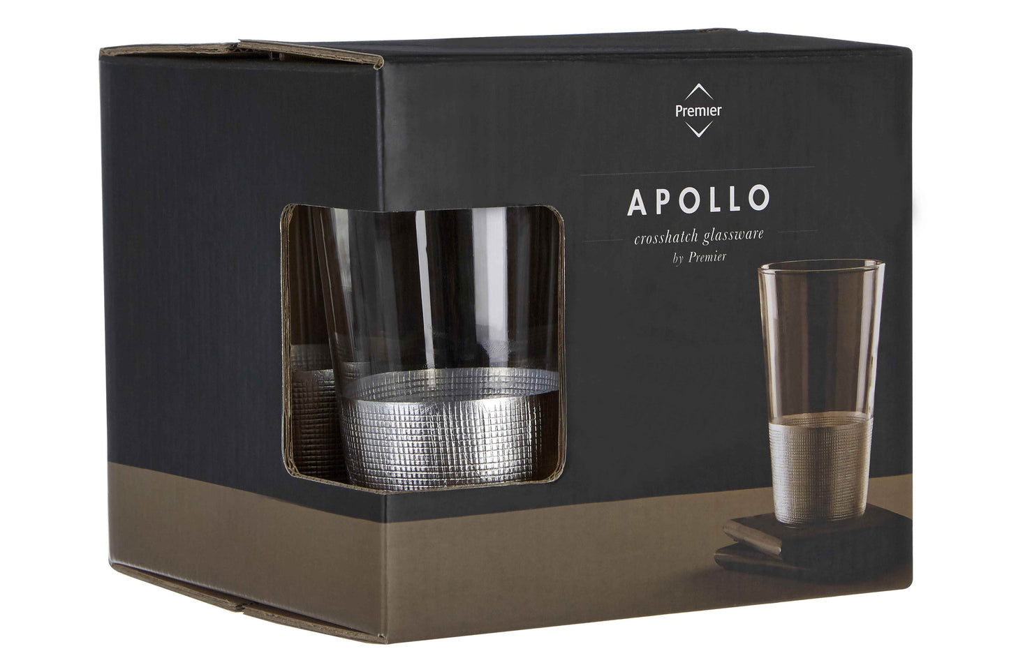 Apollo High Ball Glasses - Set of 4 - Premier Home