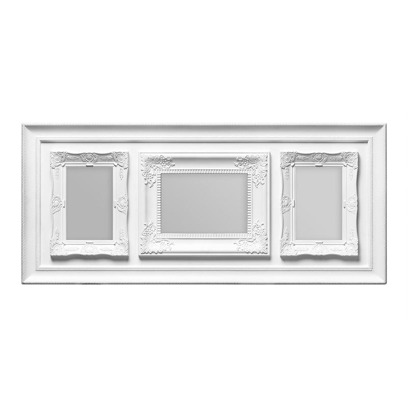 Vintage Style White 3 Photo Frame