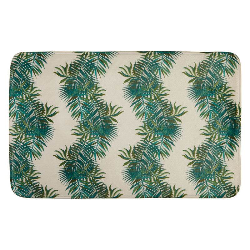 Winter Palm Leaf Soak Bath Mat - Premier Home