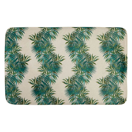 Winter Palm Leaf Soak Bath Mat - Premier Home