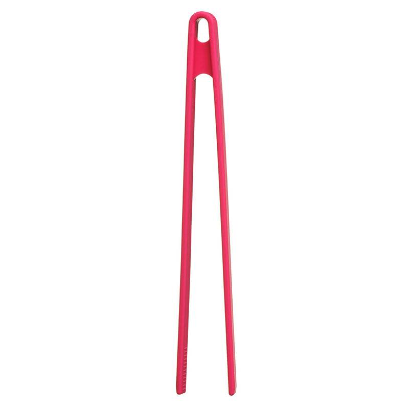 Zing Hot Pink Silicone Tongs - Premier Home