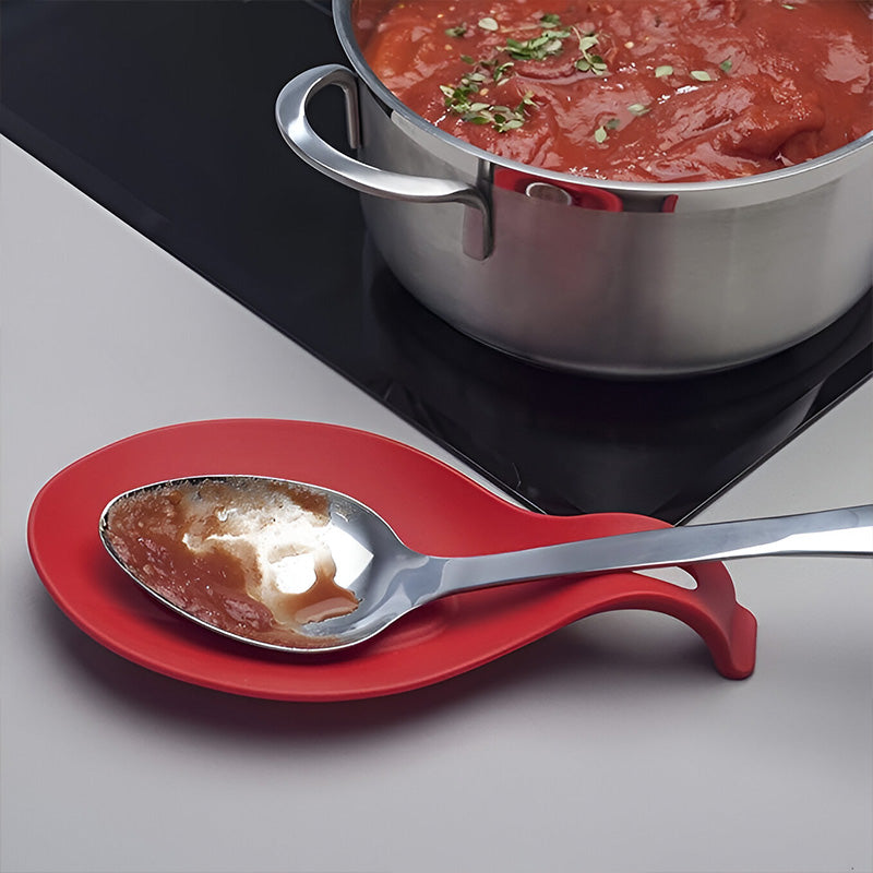 Zing Red Spoon Rest