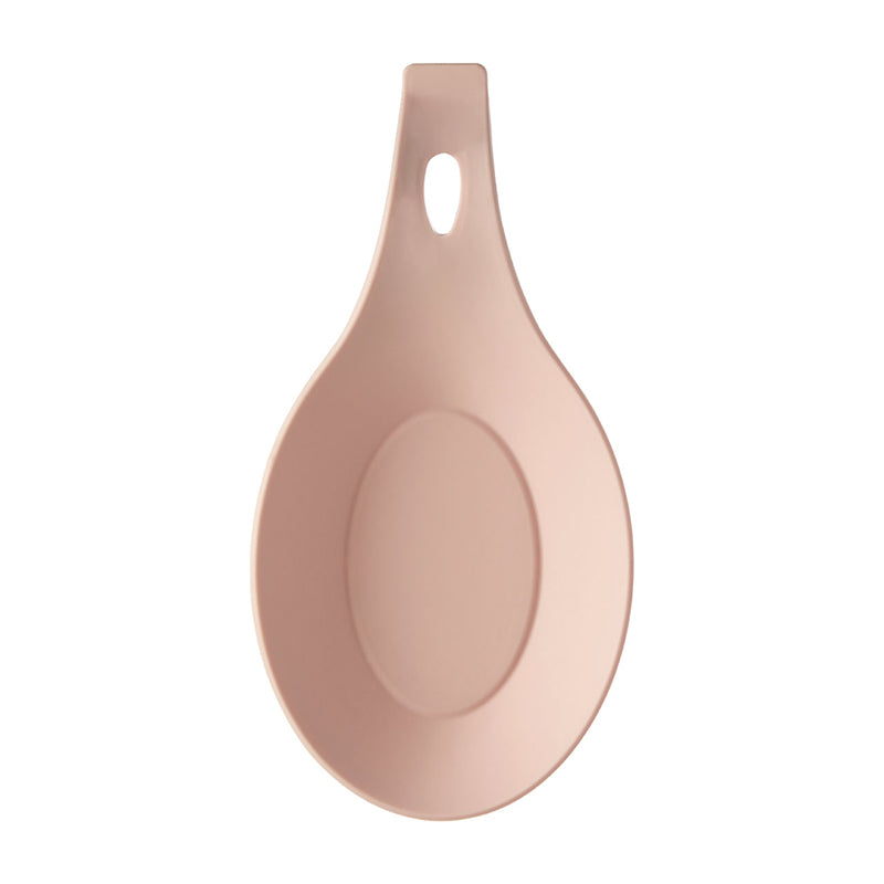 Zing Silicone Spoon Rest, Light Pink