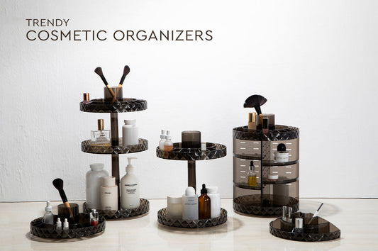 Modern and Trendy cosmetic organizers