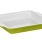 Ecocook Lime Green Carbon Stee Baking Dish