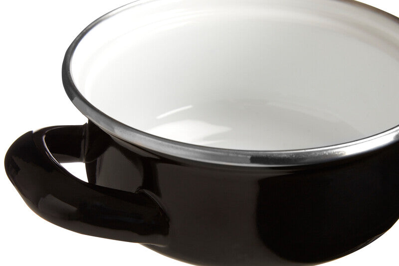 Porter Black Enamel Mini Casserole Dish