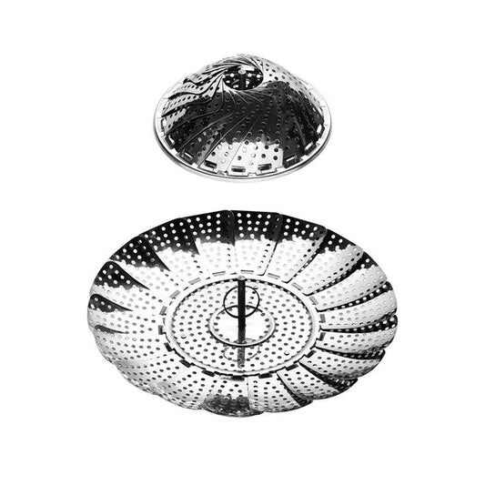 Stainless Steel Steamer - ?14-24cm - Premier Home