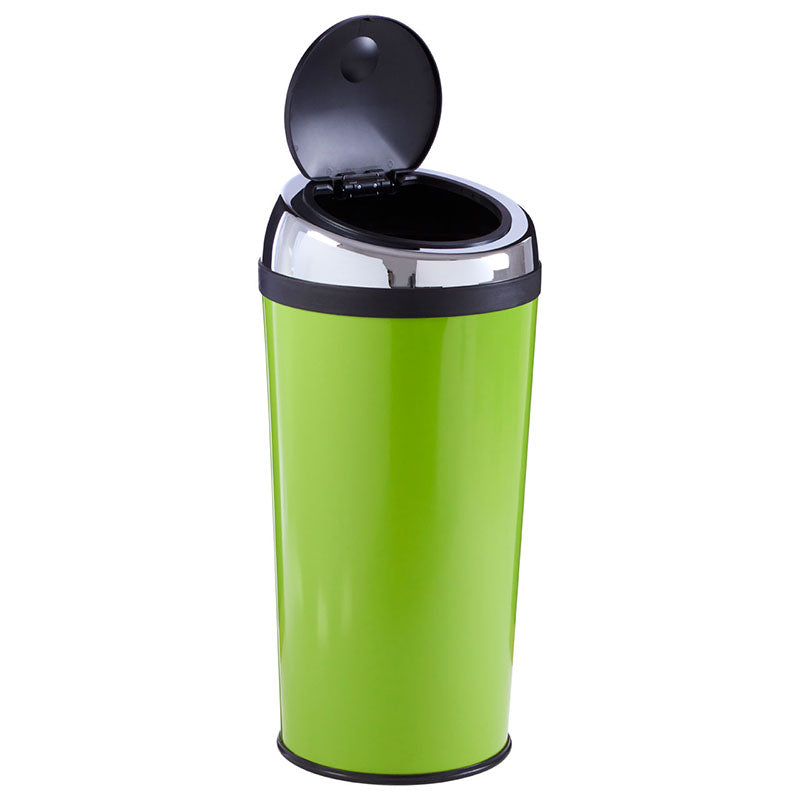 Touch Top Lime Green Bin - 30 Ltr