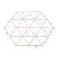 Vertex Pink Finish Trivet