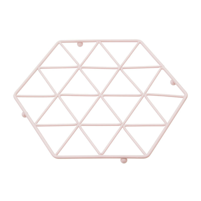 Vertex Pink Finish Trivet