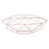 Vertex Pink Finish Fruit Basket - Premier Home