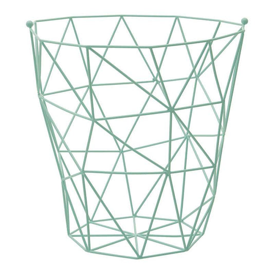 Vertex Green Finish Storage Basket - Premier Home