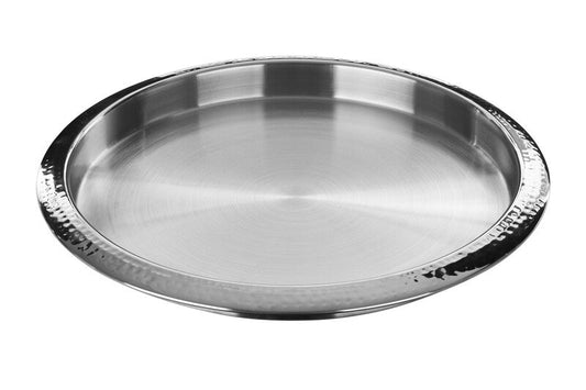 Hammered Effect Stainless Steel Tray