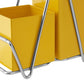 Yellow 2 Compartment Cutlery Caddy