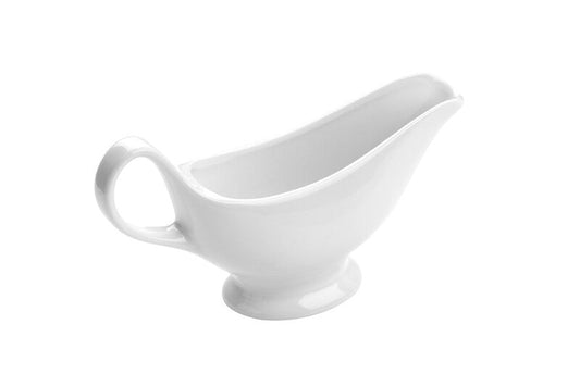 White Porcelain Gravy Boat