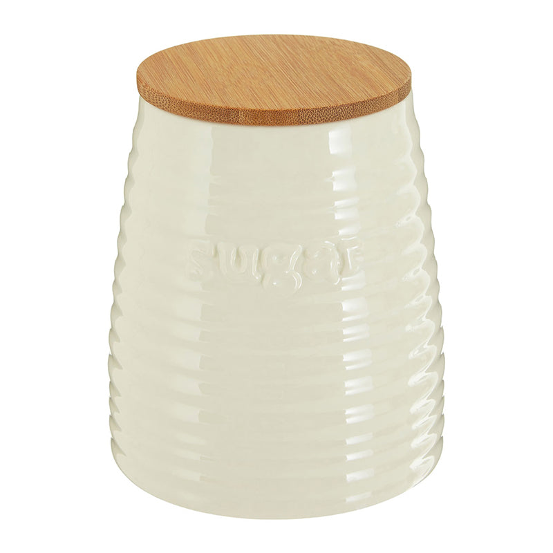 Winnie Cream Dolomite Sugar Canister