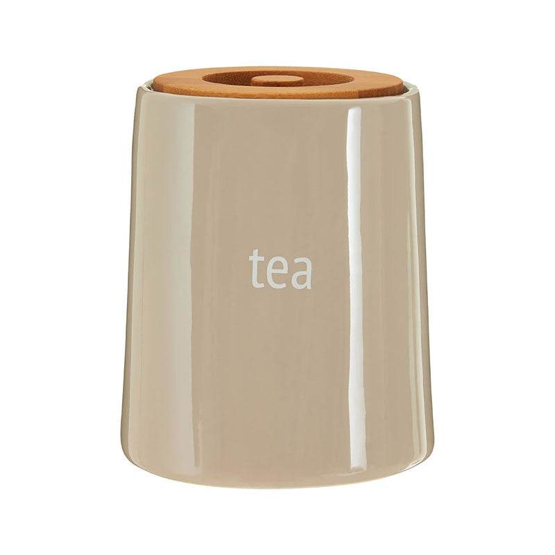 Shop Fletcher Beige Ceramic Tea Canister from Premier Home