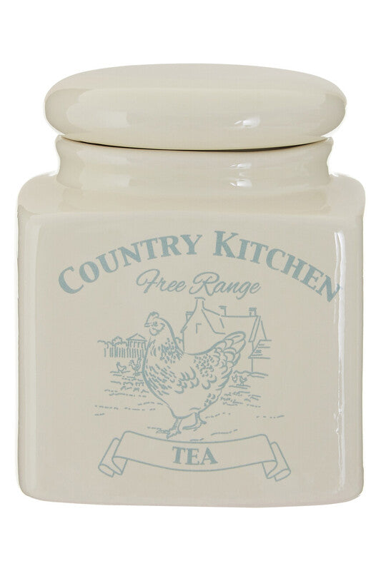 Country Kitchen Tea Canister