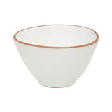 White Glazed Terracotta Calisto Cereal - Premier Home
