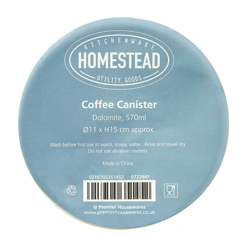 Homestead Coffee Canister