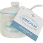 Homestead Sugar Pot With Lid & Spoon - 130Ml