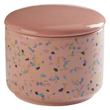 Small Pink Terrazzo Storage Canister - Premier Home