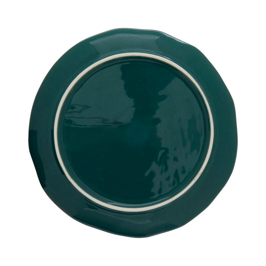 Dark Green Serving Plate 16cm