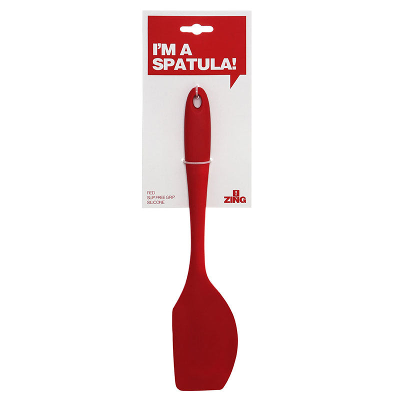 Zing Red Silicone Spatula