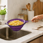 Purple Silicone Zing Strainer