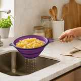 Purple Silicone Zing Strainer